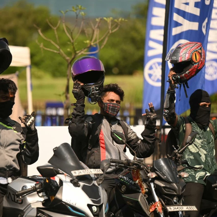 India_Yamaha's tweet photo. Join us in Ranchi as we rev up for an unforgettable COTB weekend filled with excitement, camaraderie, and the unmistakable sound of Yamaha engines.
.
.
#YamahaMotorIndia #Yamaha #YamahaRacing #COTBWeekend #COTBRanchi #TheCallOfTheBlue #TheCallOfTheBlueWeekend https://t.co/1wVnfHnYPV