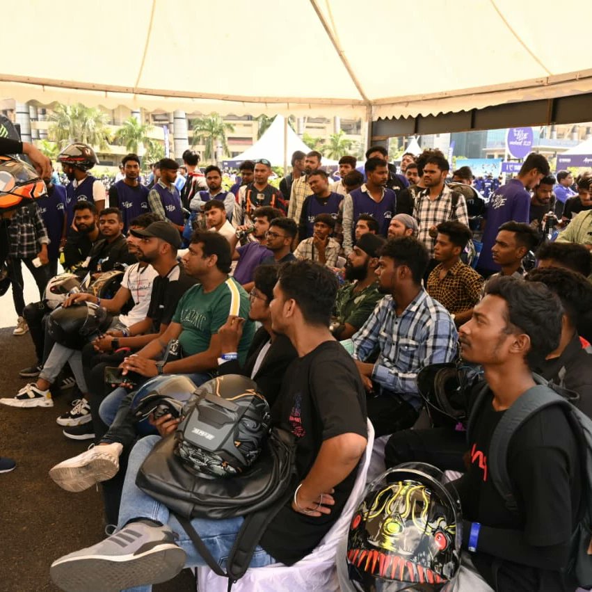 India_Yamaha's tweet photo. Join us in Ranchi as we rev up for an unforgettable COTB weekend filled with excitement, camaraderie, and the unmistakable sound of Yamaha engines.
.
.
#YamahaMotorIndia #Yamaha #YamahaRacing #COTBWeekend #COTBRanchi #TheCallOfTheBlue #TheCallOfTheBlueWeekend https://t.co/1wVnfHnYPV