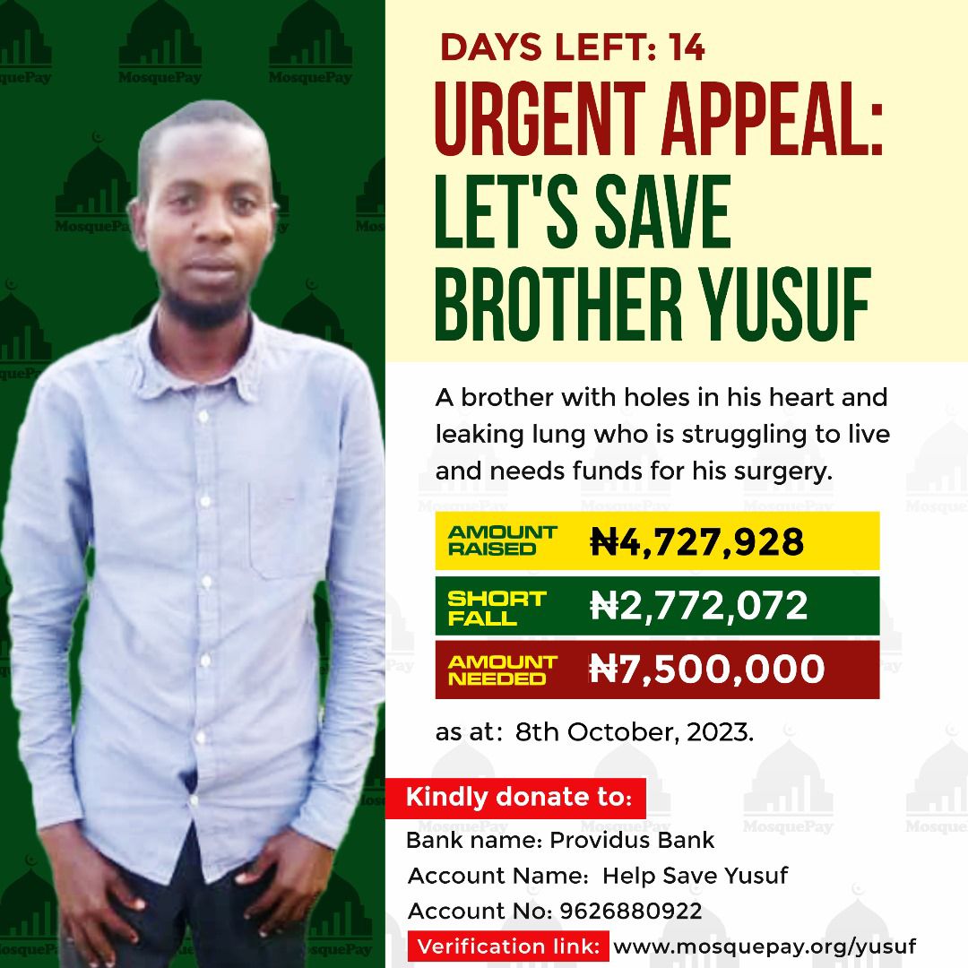 Shegzax's tweet image. #HelpSaveYusuf

@DONJAZZY @davido @mufasatednut @Ekitipikin @mrbayoa1 @funkeakindele @bossolamilekan1 @jidesanwoolu @thatverydarkman