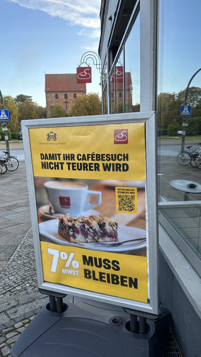 Brötchenkauf am Sonntagmorgen. So kann der Tag beginnen!! 7️⃣%‼️