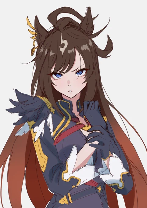 顔練習!前描いたドゥラさん