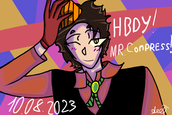 Nananan21154923's tweet photo. #Mrコンプレス誕生祭2023 
#mistercompress #atsuhirosako
##Mrコンプレス 
Happy birthday, my dear Atsuhiro. ) sorry, I'm bad at drawing https://t.co/aspnlER8fZ