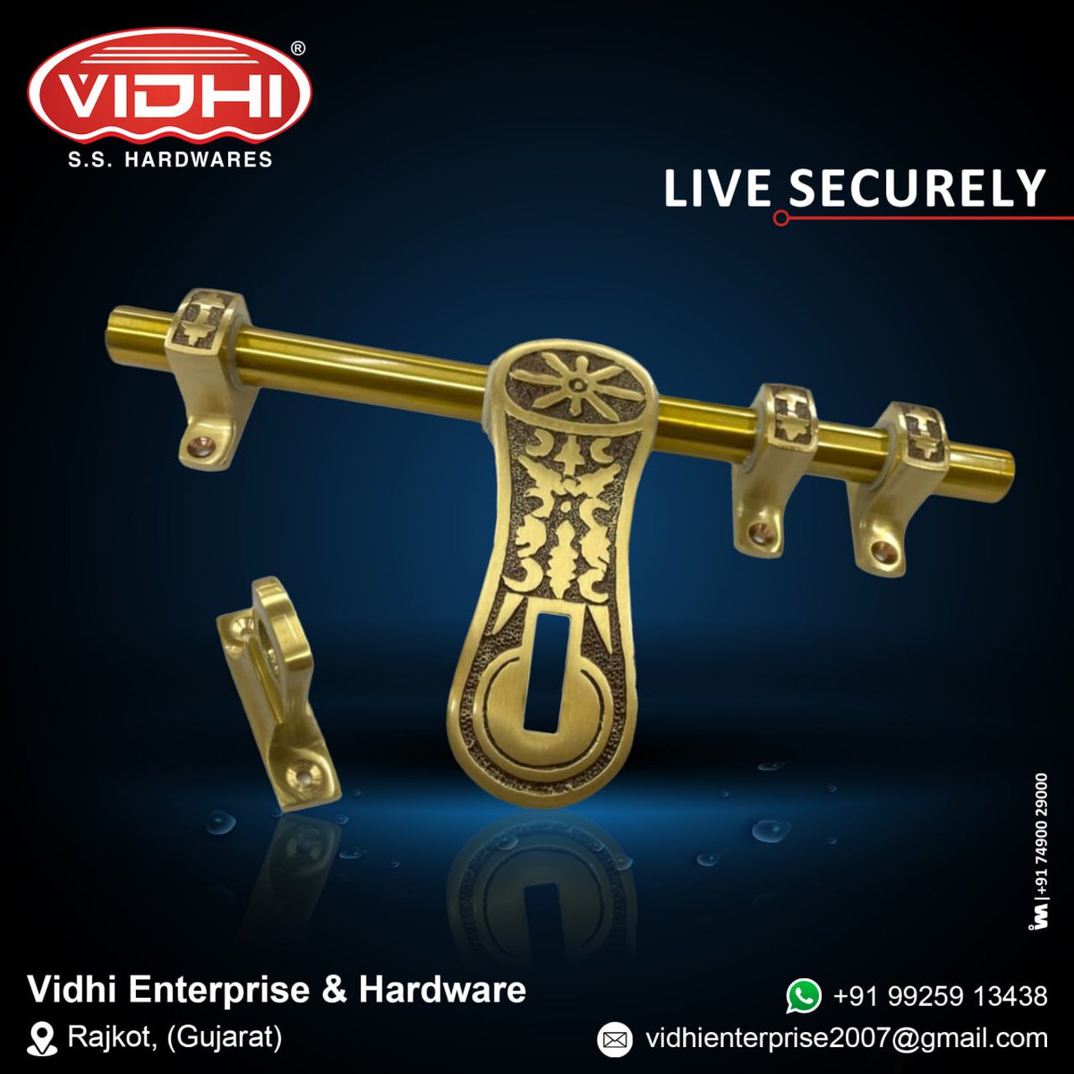 ibais_hardware's tweet photo. VIDHI ENTERPRISE & HARDWARE (RAJKOT)
For enquiry via WhatsApp click:
https://t.co/4xedqsiLN7
Mr. Bharat Patel - 99259 13438
#doorfitting #glassfitting #steelhardware #ssproduct #steelhardware #homedecor #interiorstyling
.
@IBAISMEDIA https://t.co/Fq9BAmJvid
