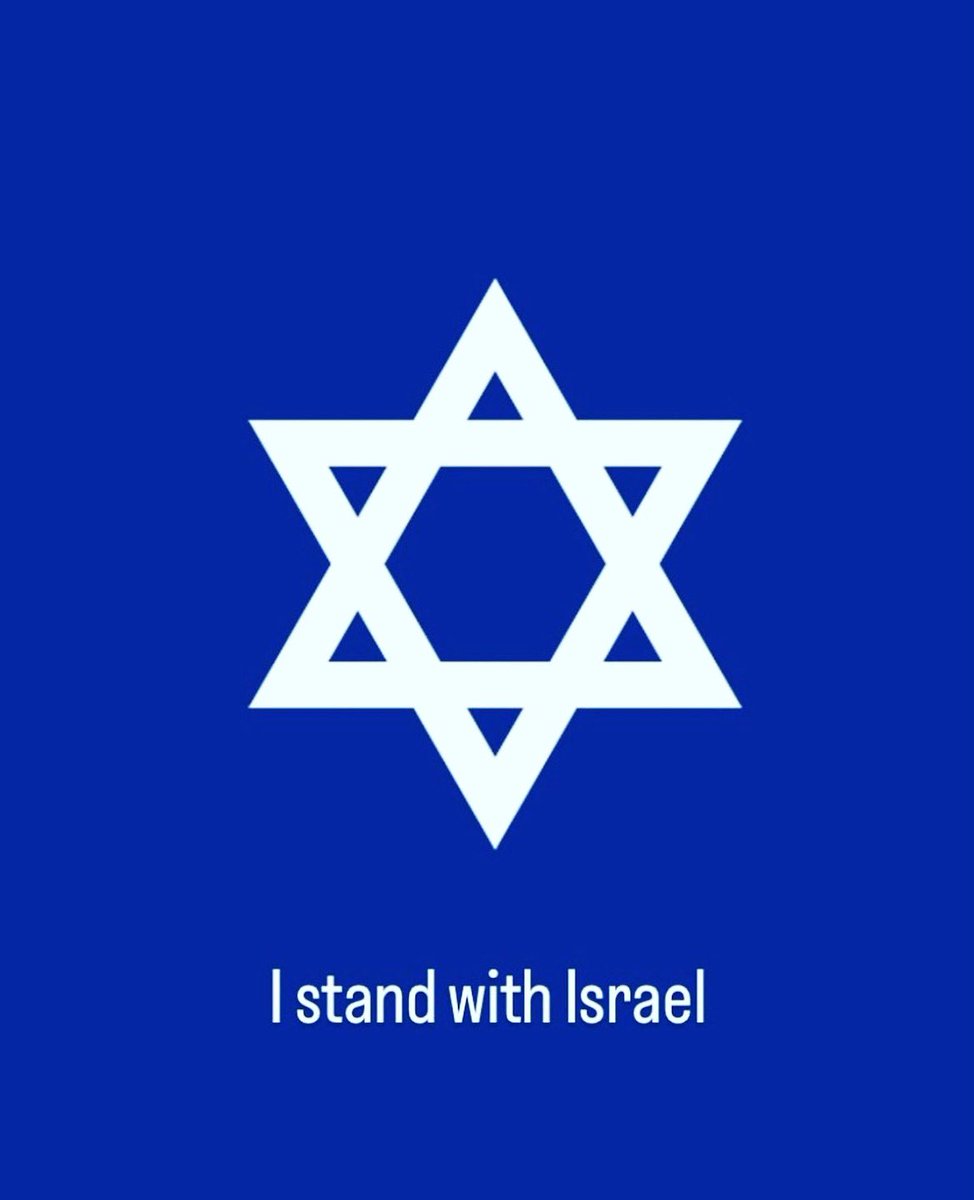 Eu estou com Israel 🇮🇱 💙🙏🏻