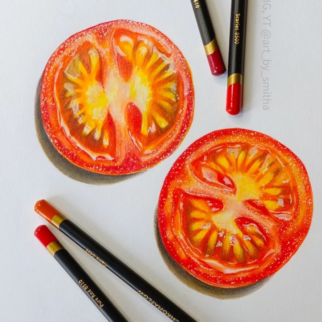 Derwent Art (@derwentart) on Twitter photo Derwent Inktense lemons vs Derwent Chromaflow tomatoes 🍋 🍅
A juicy match-up. Which one would you pick?
Credit: <a href="/art_by_smitha/">Smitha Rao</a>
#KeepDiscovering #DerwentInktense #DerwentChromaflow #ColouredPencilDrawing #VibrantArt #ArtLover Derwent Inktense lemons vs Derwent Chromaflow tomatoes 🍋 🍅
A juicy match-up. Which one would you pick?
Credit: <a href="/art_by_smitha/">Smitha Rao</a>
#KeepDiscovering #DerwentInktense #DerwentChromaflow #ColouredPencilDrawing #VibrantArt #ArtLover
