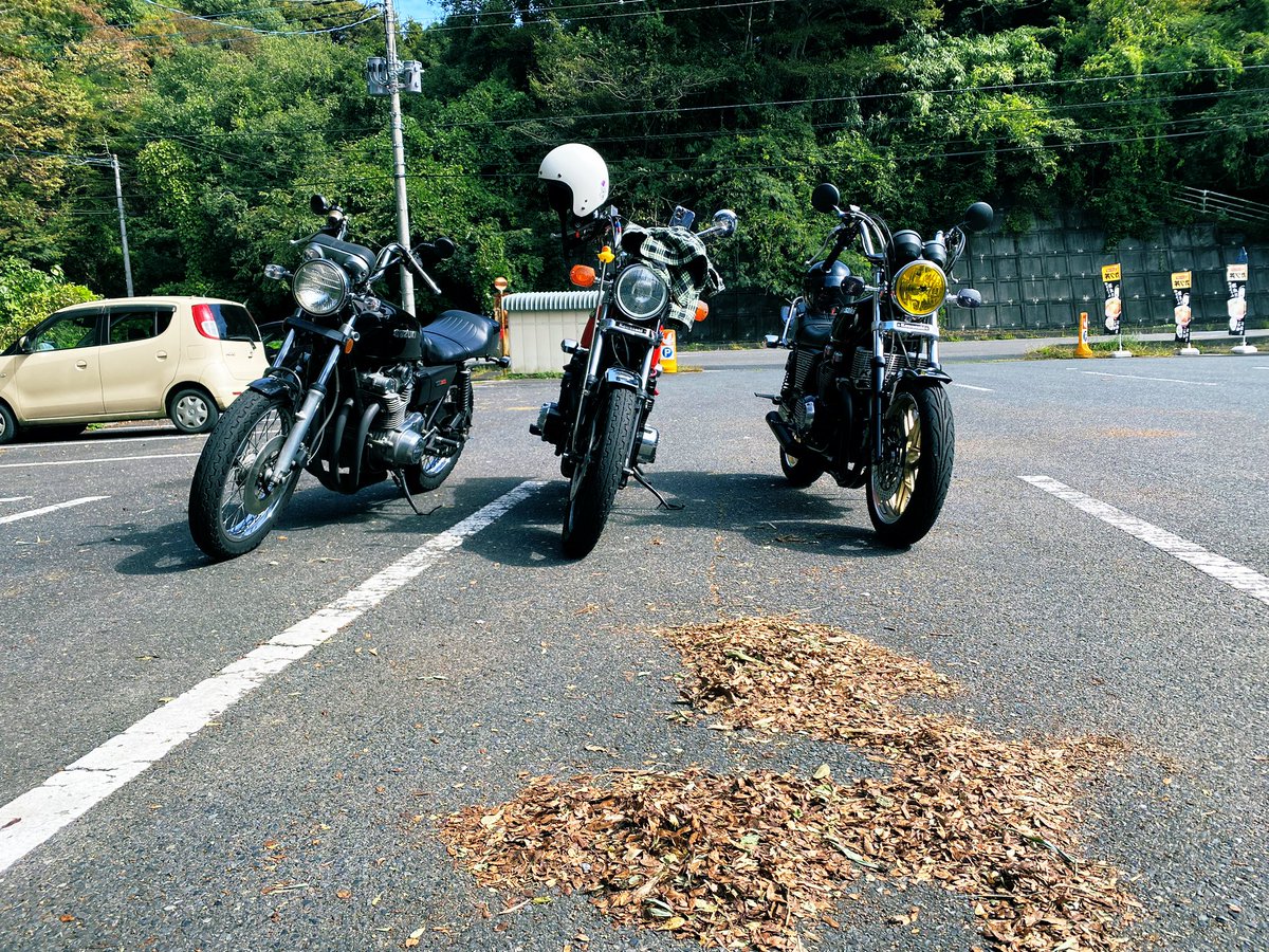 mineriknm's tweet image. バンジーツーリング🏍️