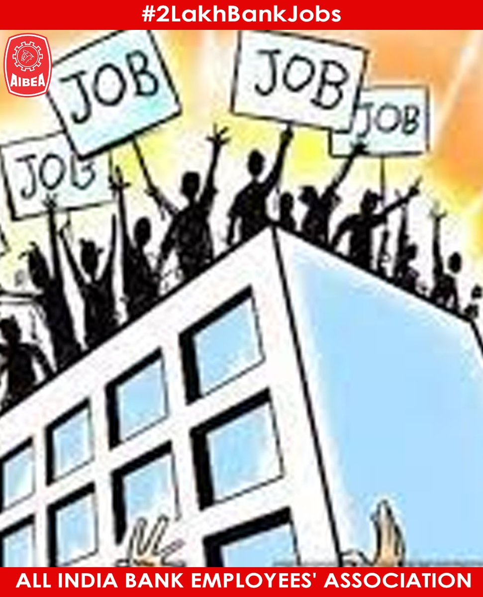 Prafull53040982's tweet photo. @LallanJh @nsitharaman @DFS_India #2LakhsBankJobs https://t.co/7YHXtmVHNQ