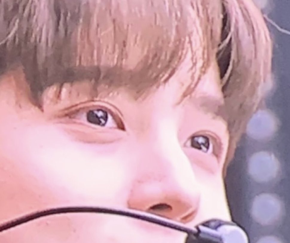 his beautiful big brow eyes