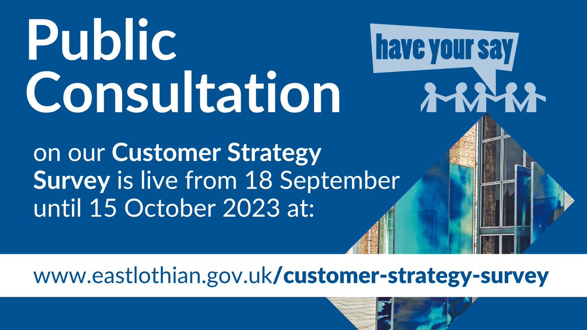 We are seeking the views of local residents on our draft Customer Strategy. Our consultation, which runs until 15 October, can be accessed online. Alternatively paper copies are available in council libraries and area offices. Find out more: orlo.uk/QFO1M
