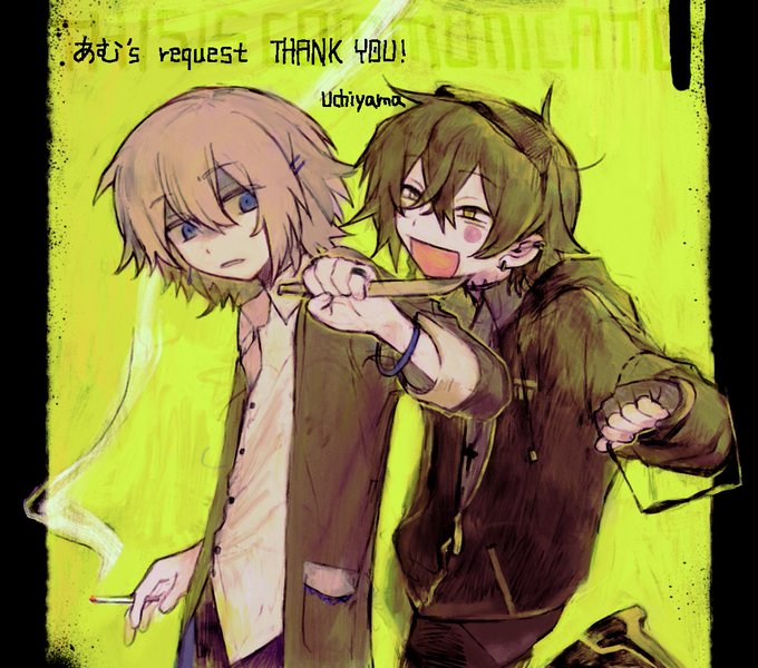 イラストリクエストありがとうございました!
楽しんでいただければ幸いです。
#Skeb #Commission 