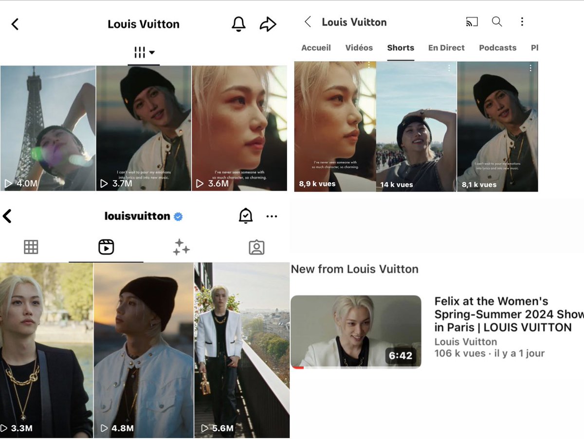 louis vuitton social media