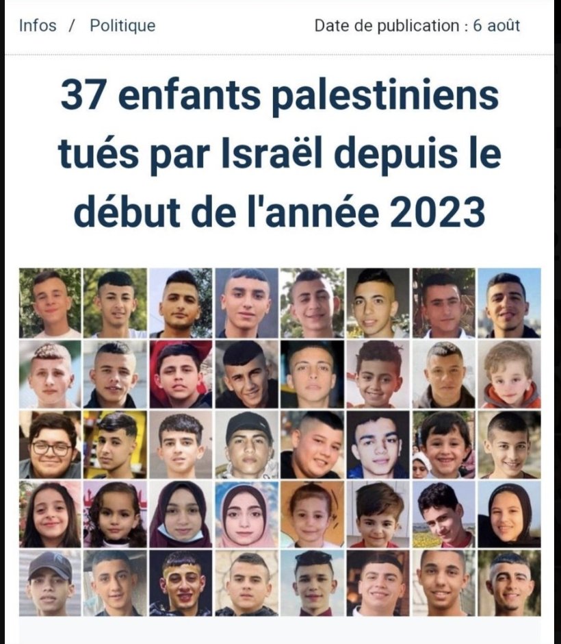 veroniquegenest's tweet photo. À tous les Islamo- fascistes qui pour excuser l'impardonnable horreur actuelle  mettent en avant les 37 enfants palestiniens tués par les Israéliens en 2023, je précise que : 
Contrairement aux terroristes  du  Hamas qui rentrent dans les maisons pour tuer de sang froid  des  hommes, femmes , enfants  désarmés, ces pauvres 37 enfants  palestiniens sont morts  dans des affrontements avec les forces israéliennes à cause du Hamas qui les utilise comme combattants  ou comme boucliers humains  espérant qu'ils trépassent  et alimentent ainsi leur propagande anti israélienne. 

Que  ces pauvres gamins manipulés reposent en paix.