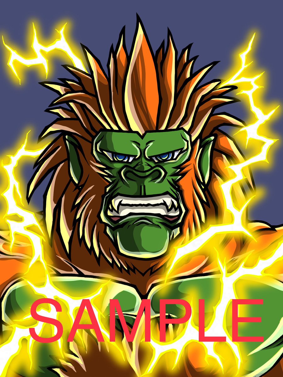 noshitan1's tweet photo. New gorilla🦍

#87
“Blanka gorilla” 

あの格闘技ゲームのブラジル代表です

#nft #nftart #nftjpn #ストリートファイター #スト2  #ブランカ #blanka #ほぼブランカ #最近月1でしか描けない https://t.co/Gj47W62MMn
