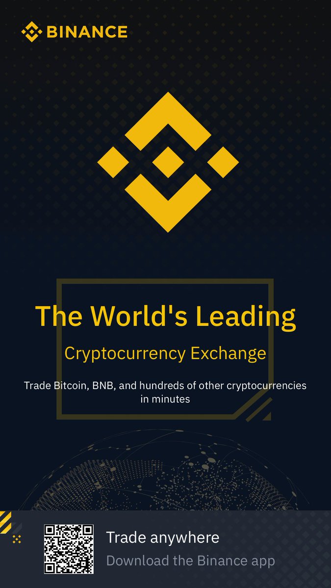 aloewhat's tweet image. #CryptoDynamics 
“World’s Best Crypto Exchange easy to use locally and internationally with compliance and confidence”

binance.me/en/activity/re…  
FQA via Whatsspp : +44(0)7590733388
E-mail: daretosoar92@hotmail.com