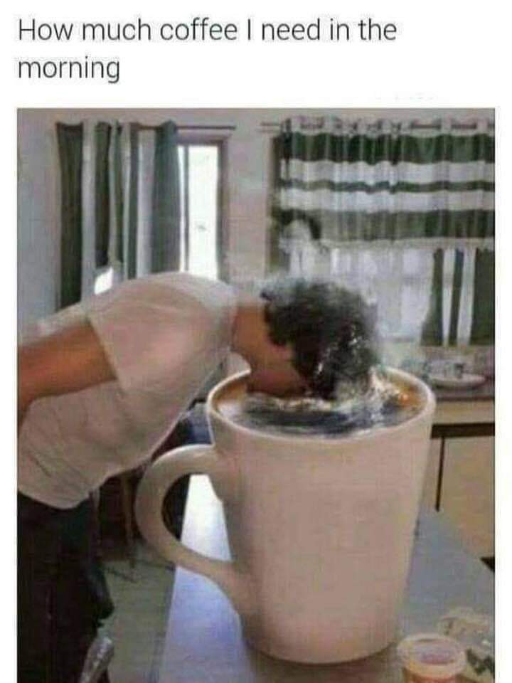 Goede morgen allemaal ☕