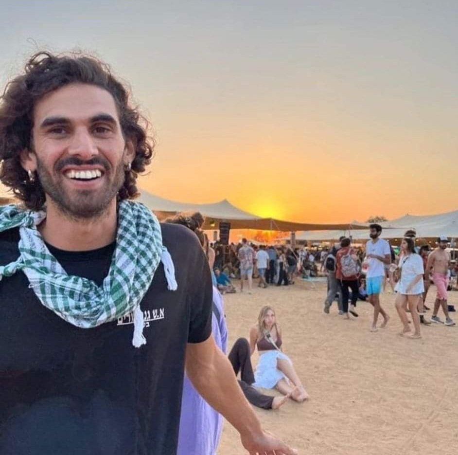 The Hebrew University deeply mourns the loss of Tzur Saidi, a distinguished graduate of the Faculty of Food and Environmental Agriculture. 
Tragically, he was a victim of terrorism during the Nature Festival in Ra'im. Our heartfelt condolences go out to his family and classmates