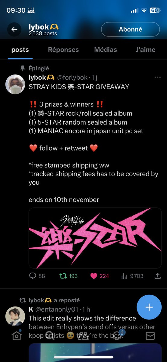 kiriotq_'s tweet photo. @forlybok THANK YOU FOR THE GIVEAWAY 😭💕✨ Good luck everyone 💪 https://t.co/oabOzKSnDK