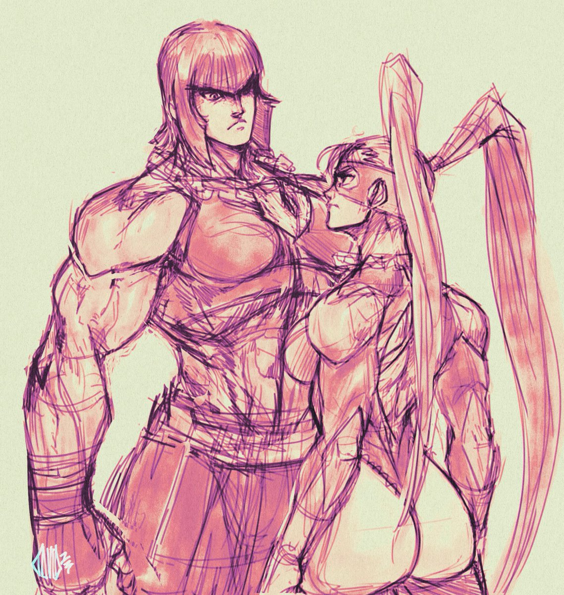 レインボー・ミカ 「The face off we all wantHere's a random 」|D.のイラスト