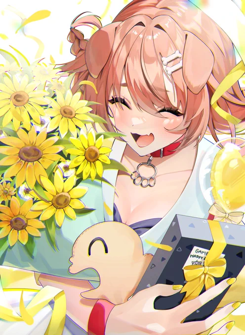 #できたてころね 遅れてしまったけど、ころさんお誕生日おめでとう!!いつも元気をありがとう 