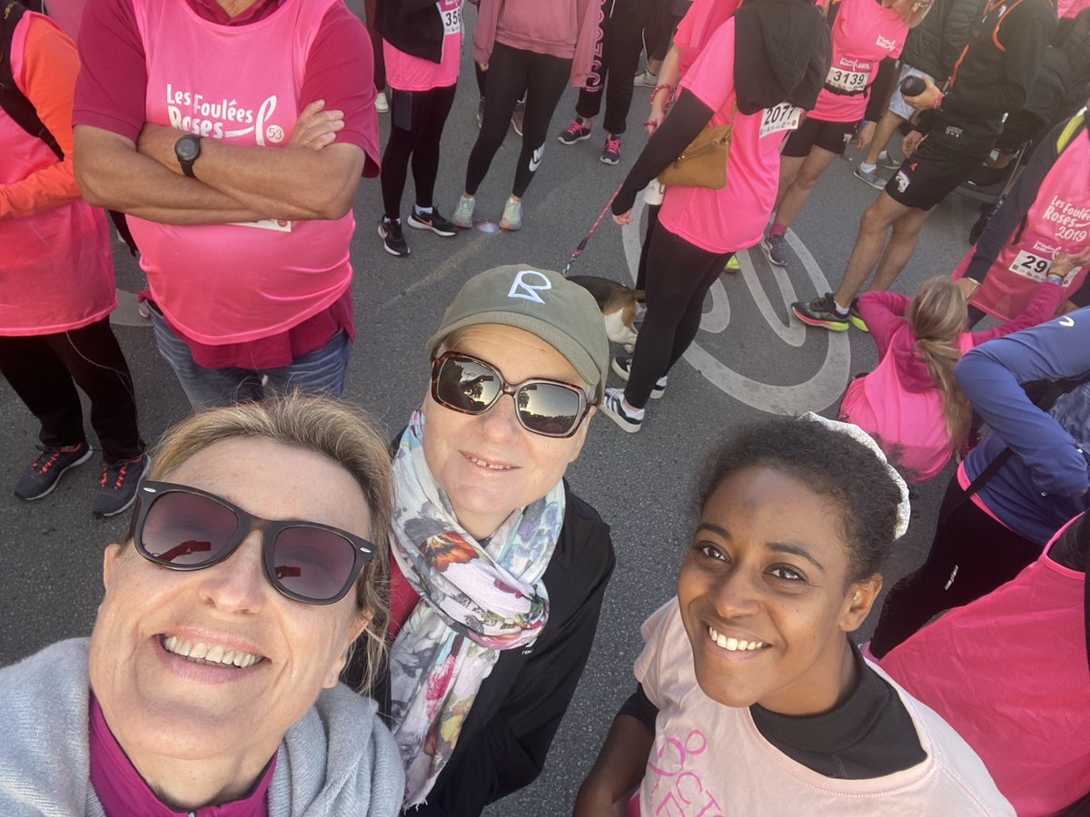 IsabelleMarie4's tweet image. C’est parti pour les #fouléesroses à Laval!