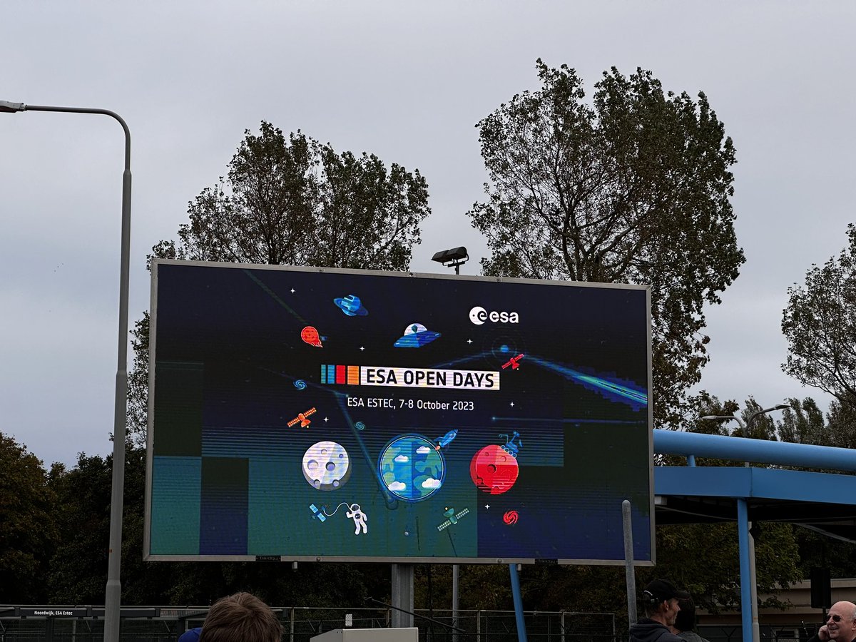 Gonna be a fun day! #ESAOpenDay