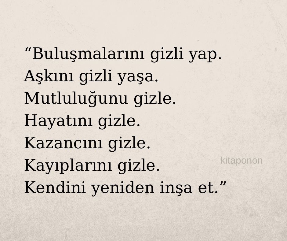 Çünkü insanlar güzel şeyleri mahveder: