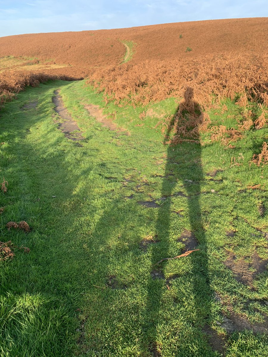 It’s a beautiful October morning for a hike in the hills. (Garth Hill). #Cardiff #Wales