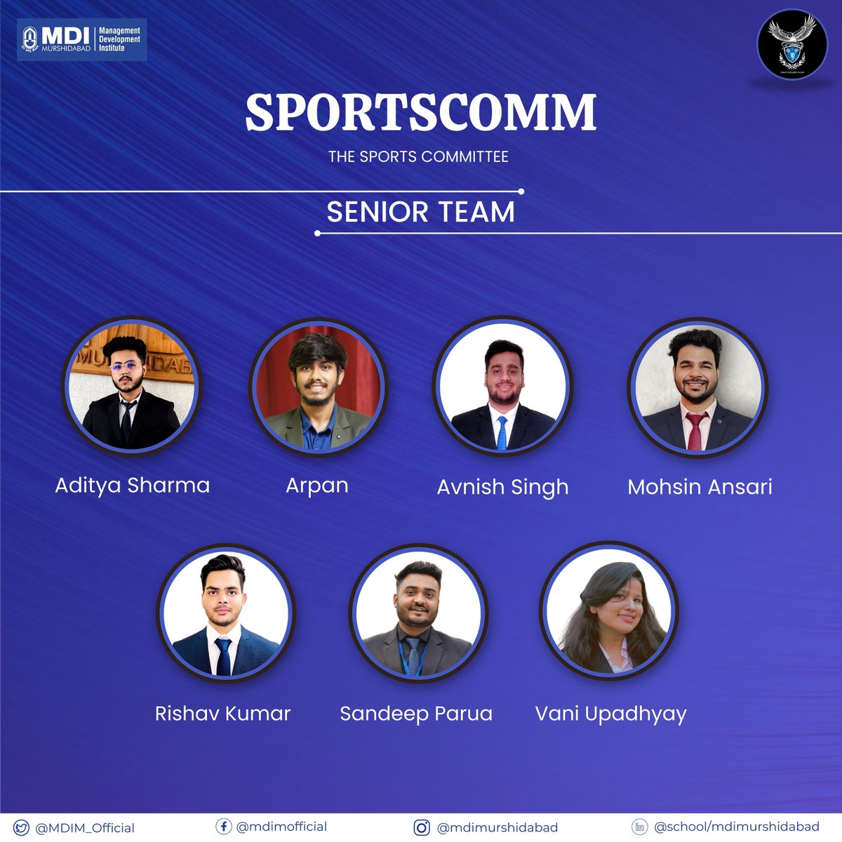 MDIM_Official's tweet photo. Sportscomm, the #sportscommittee of #MDIM,aims to foster a culture of #inclusivity, #excellence,&amp; #wellbeing.They organize events such as 'Burnout'(the flagship event),'FUTSAL' (the #football event),'Tiranga Trail' on #IndependenceDay,&amp; the pro #CricketChampionship.
#Management https://t.co/Mu2R2yM37y