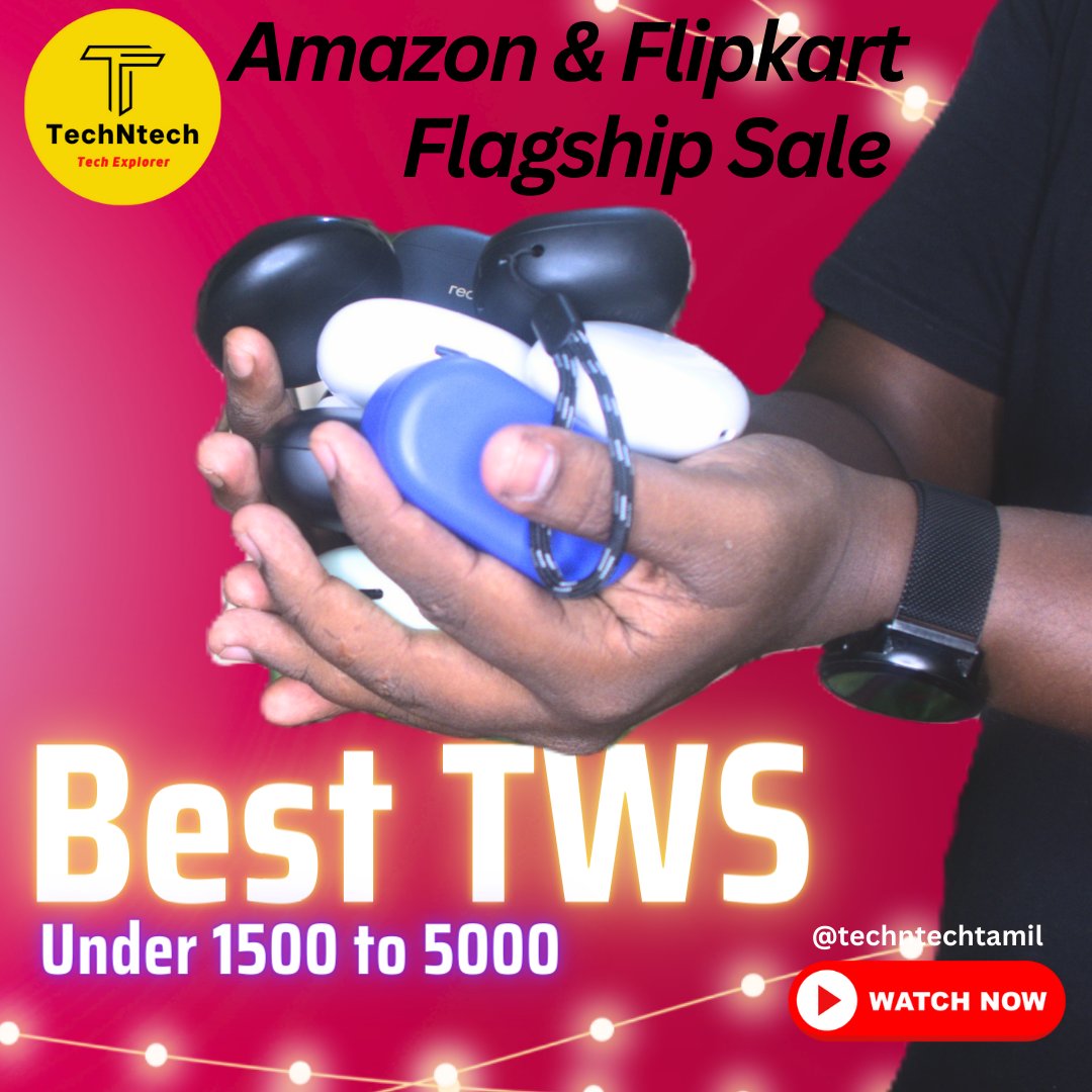 Best TWS Earbuds to buy in the Amazon & Flipkart Flagship Sale
Checkout here guys 👉 youtu.be/2uVrFlzA4mw

#AmazonGreatIndianFestival #FlipkartBigBillionDays #BestTWSearbuds #TechNtech #amazongreatindianfestival2023