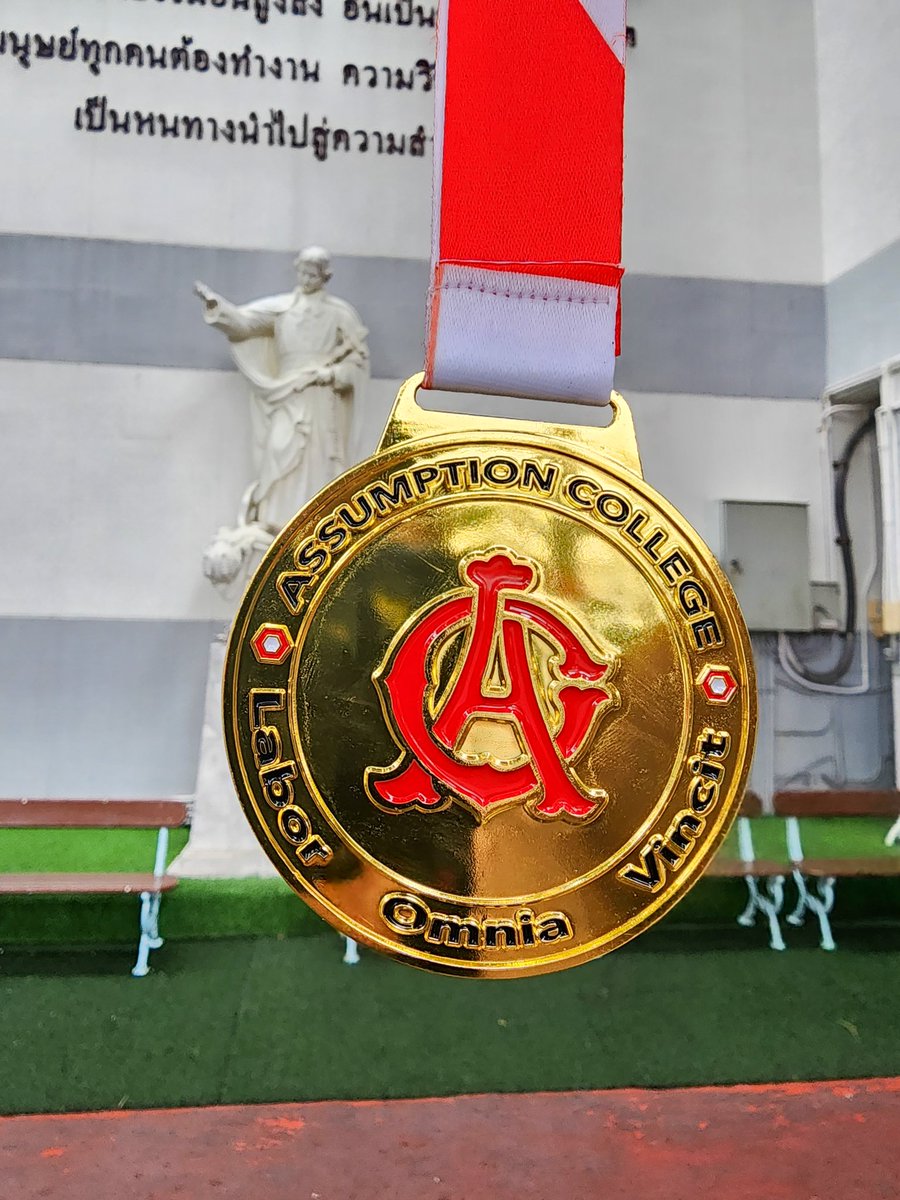 NinjaTooK's tweet photo. ❤️🤍 แรงบันดาลใจแบบเหรียญรางวัล ACVRUN 2023 ปีนี้ 🏅 ตรงตาม concept งาน Back to Our Youth พาย้อนวัยกลับไปสมัยตอนที่ได้เหรียญทองจากกีฬาสีของโรงเรียน 🏫 | เหรียญที่ 46/2023 | งาน ACVRUN 2023: Back to Our Youth
#ACVRUN2023
#ACVRUN
#backtoouryouth https://t.co/DSCM6bN3i4