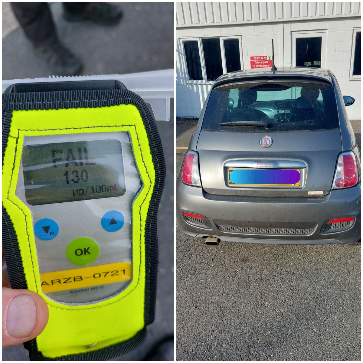 NSRAPT's tweet image. Driver banned from the roads for 30 months by the court this week after being caught by #RCRT in #Woodbridge last month #dontdrinkdrive #fatal4 @SuffolkPolice #1462