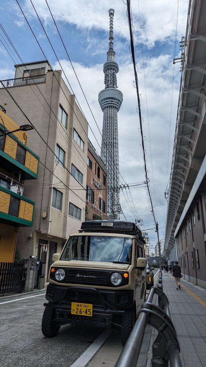 CamperBonfire's tweet photo. 墨田区向島まで配車してきました✨BONFIREは東京都内どこでも配車します👍

#vanlife #keicamper #軽キャンパー #車中泊 #キャンプ好きと繋がりたい https://t.co/ayX247ieCO