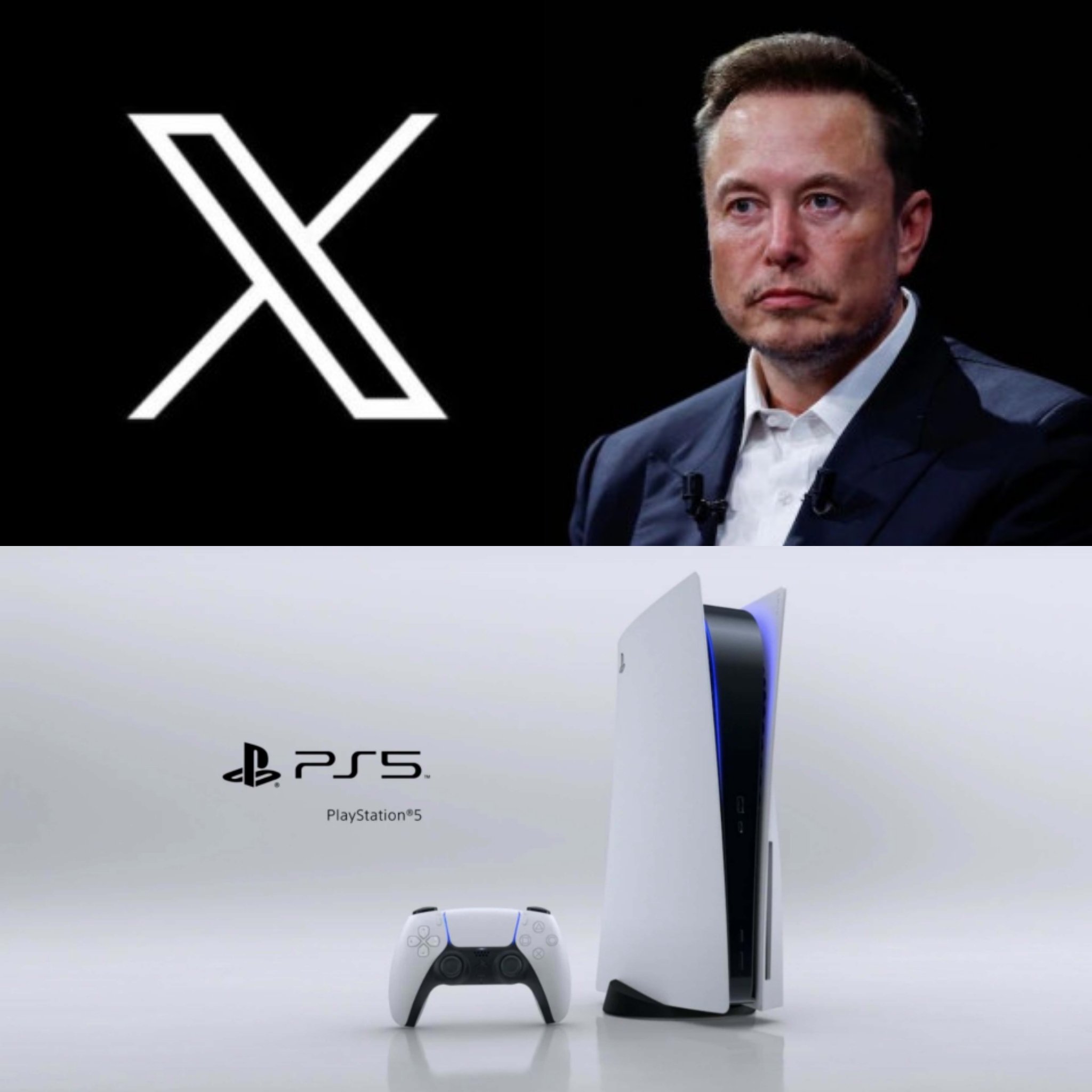 on X