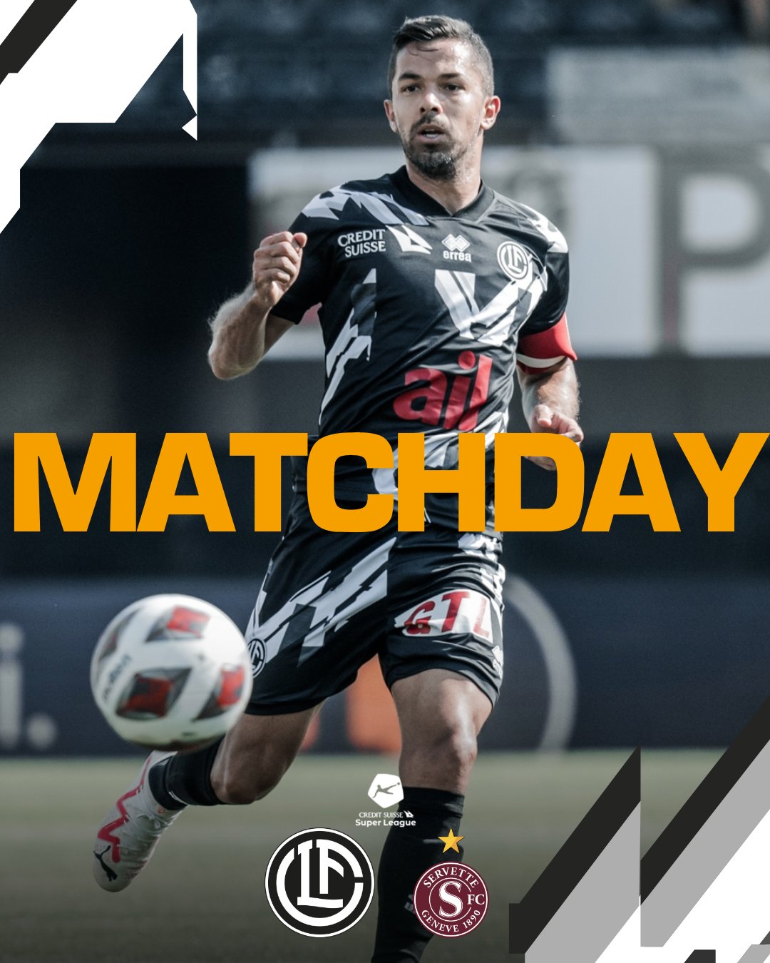FC Lugano on X: ⚪️⚫️ It's Matchday 🏆 ⚽️ UEFA Europa