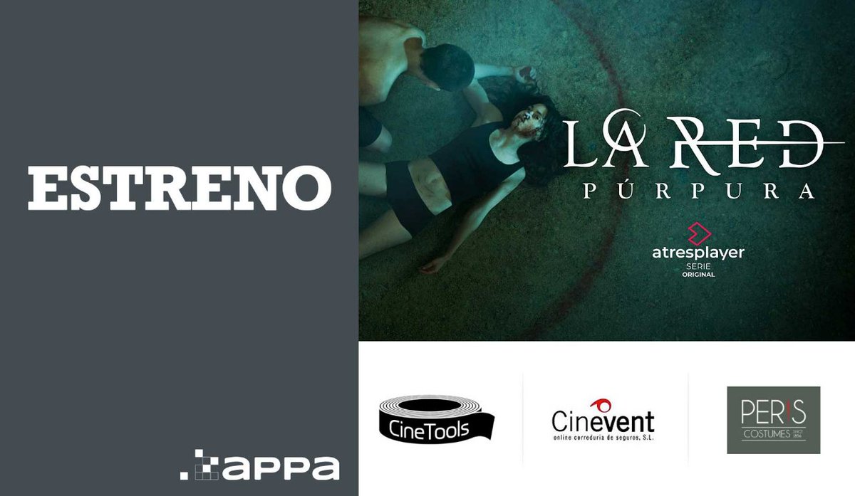 🔊 Hoy se estrena la serie “La red púrpura” dirigida por Paco Cabezas

🎞 La historia sigue a la inspectora Elena Blanco ha descubierto que su hijo Lucas está vivo, pero pertenece a la siniestra Red Púrpura, de la que le habló Vistas antes de su dramático desenlace.