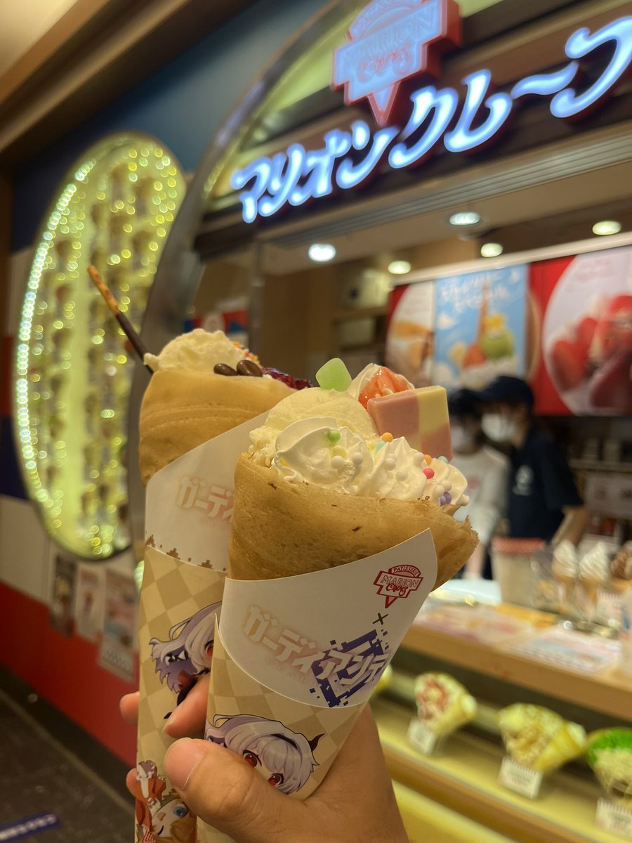 Yarmachan_'s tweet photo. 東京の3店舗回りました
よきよき！

#ガーディアンテイルズ 
#マリオンクレープ https://t.co/x8ZovThDrr