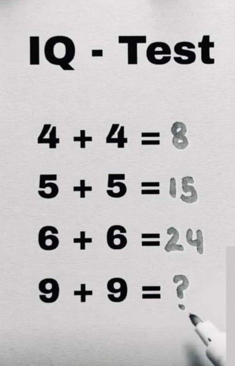 ทดสอบ IQ กันค่า

คำตอบคือเท่าไหร่

เริ่ม