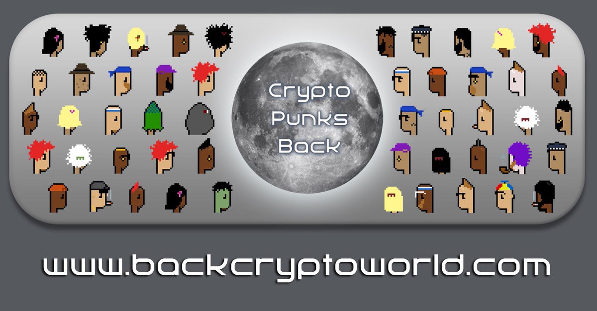 BackCryptoWorld's tweet image. GM GM!! punks 
It’s the weekend 
It’s Sunday!! 
Let’s promote punks!! 
Holders make tweet with your NFT and @backcryptoworld 
Let’s grow boys!!
#NFTComminity #backcryptoworld