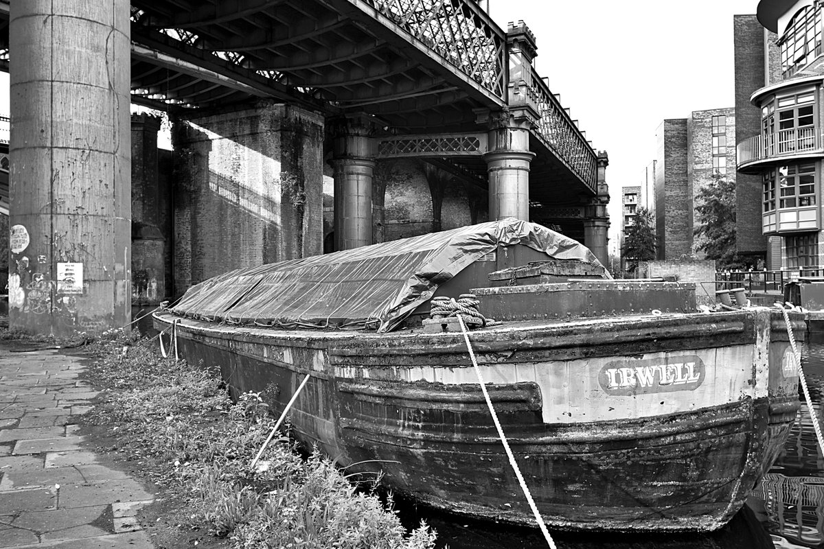 #Castlefields in central #Manchester on Saturday morning.
#blackandwhitephotography #Industrialphotography #photography @CanalRiverTrust