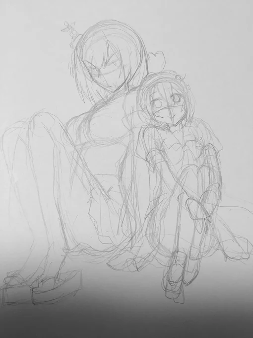 色紙描き始めました