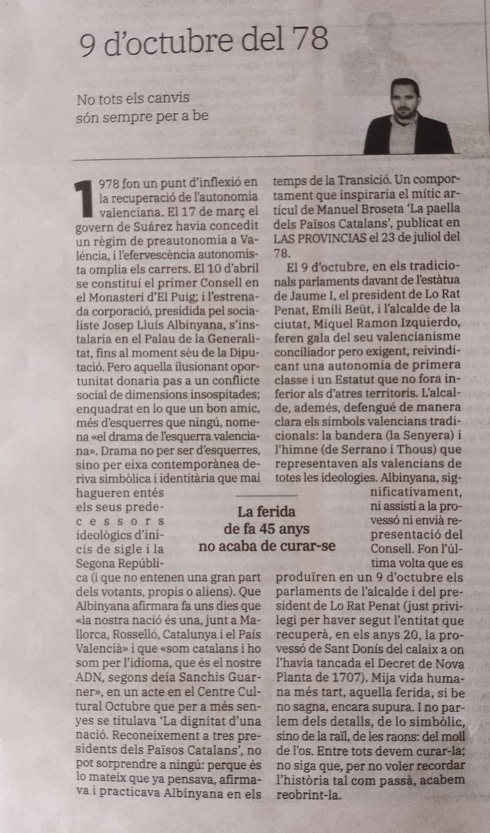 9 d’Octubre del 78. Per <a href="/_OscarRueda_/">Òscar Rueda</a>. 
#LAlambor
#SíAlValencià