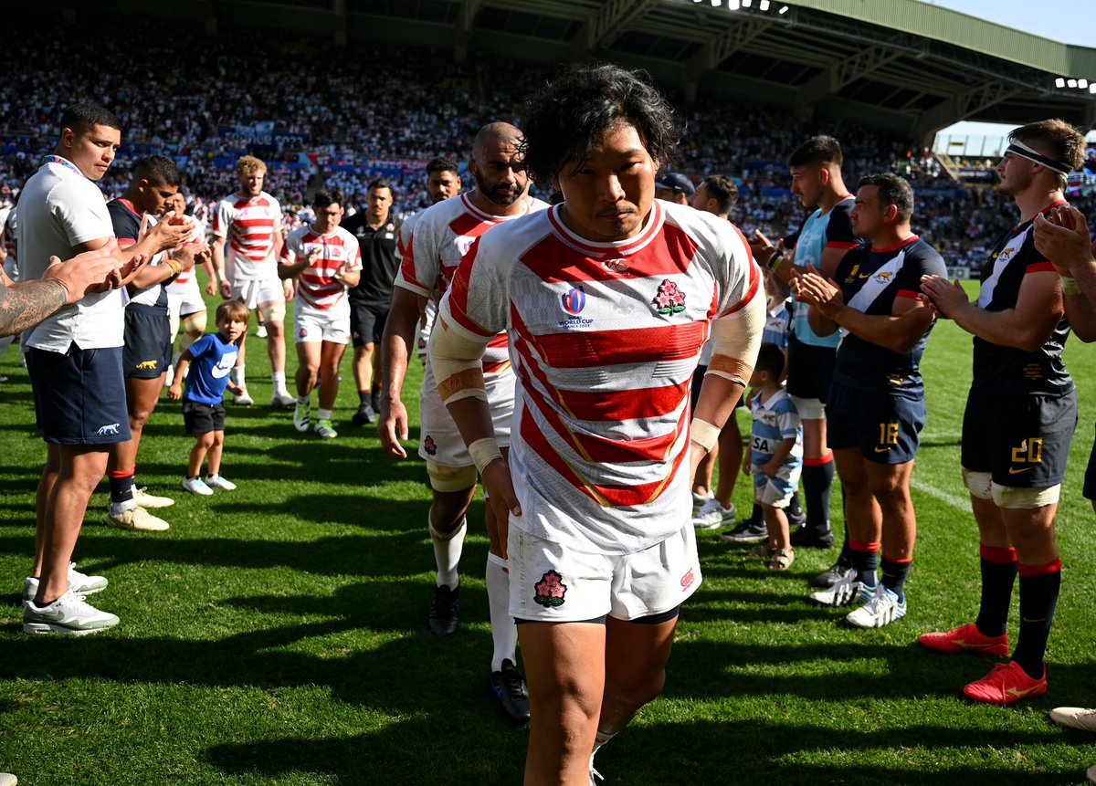 JRFUMedia's tweet photo. 最後まで戦い抜いた選手たち
感動をありがとう👏

#GoWithTheBrave｜#JPNvARG｜#RWC2023 https://t.co/WD19POR7Ut