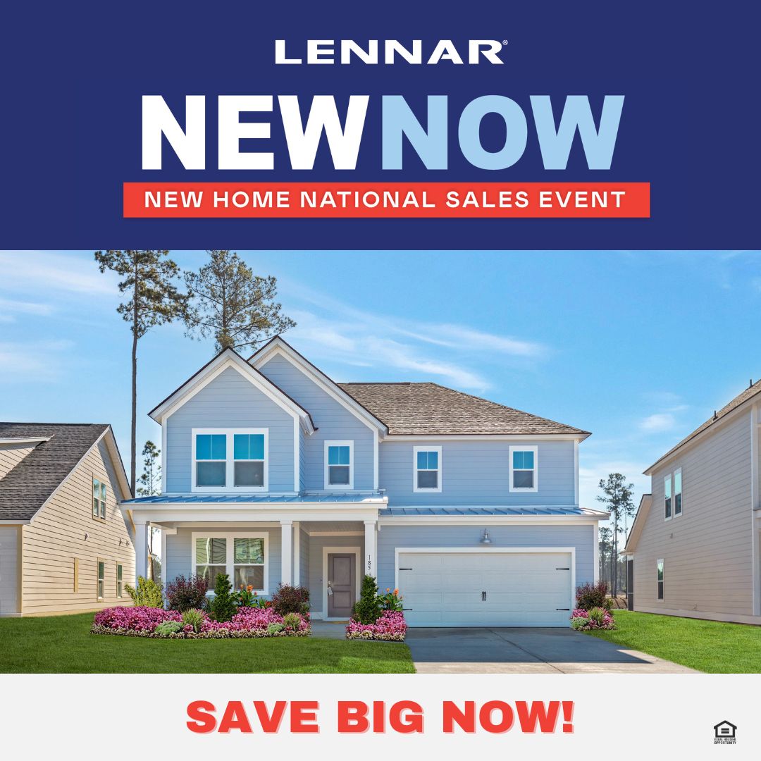 LennarCHAS's tweet photo. 📣 ❗ Hurry in today to find your dream home! An incredible fixed 4.99% rate OR up to $40k on select move-in homes ready to close by the end of November! There's never been a better time to BUY NEW NOW! Call/text 843.514.8295 to schedule your tour!
https://t.co/I9cxnBqck6 https://t.co/wKIU63wDD3
