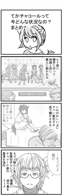 コンセジマ問題なければ明日更新できそうです。
ってわけで、あまりに長いのでチャコールのややこしい事情をコピペでまとめました(1/2) 