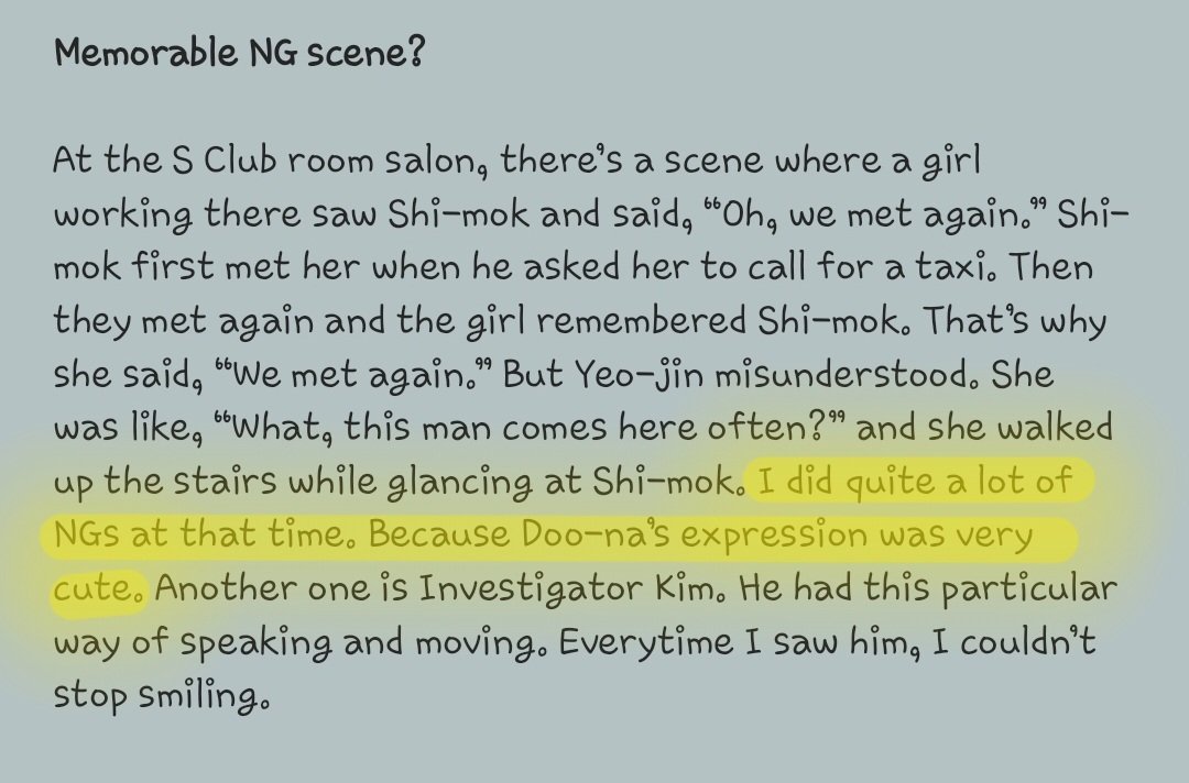 Ain_Kimura's tweet image. If only we get more footage of this NG scene.. CSW always calls Doona cute. 😍