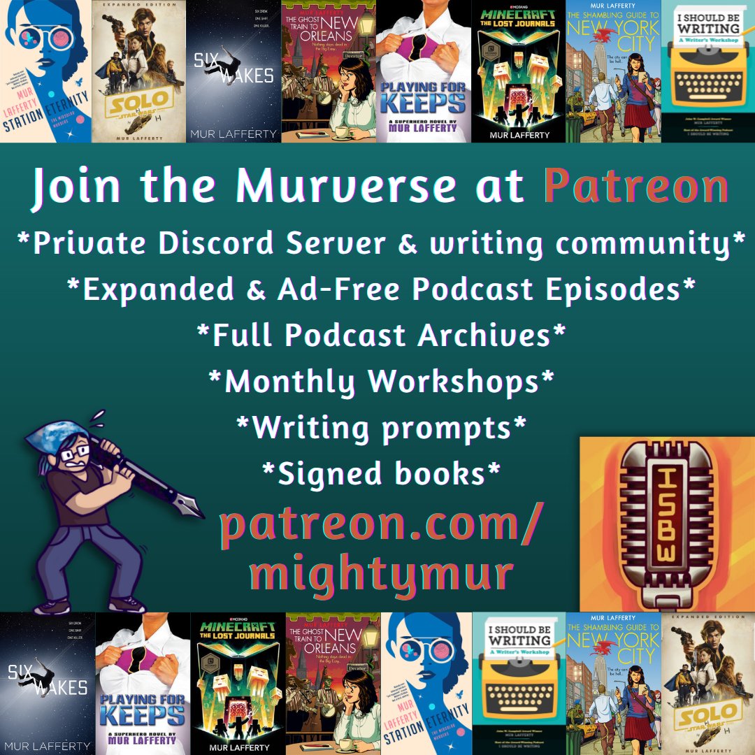 Join the MURVERSE at Patreon for exclusive access to a Private Discord Server and Writing Community, Full Podcast Archives, and so much more. patreon.com/mightymur