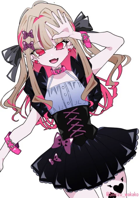 #RTしたVTuberさんを描く気まぐれで描くかも企画。捏造衣装多めです。気が向いたらなのでどうなるかわかりません 
