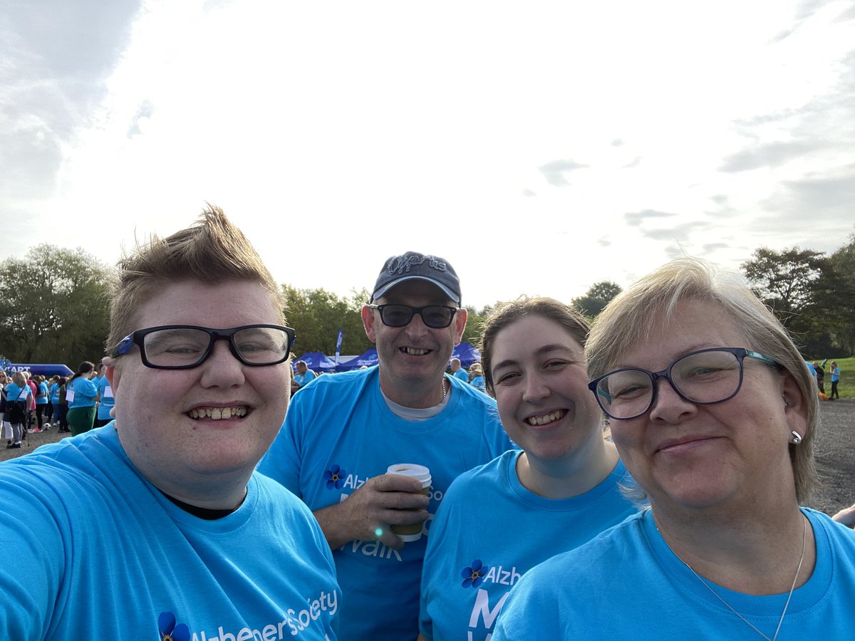 UKEndeavour's tweet image. Completed the #memorywalk today in 1 hour and 20 minutes. Weather was lovely and very proud I could walk for Nan.