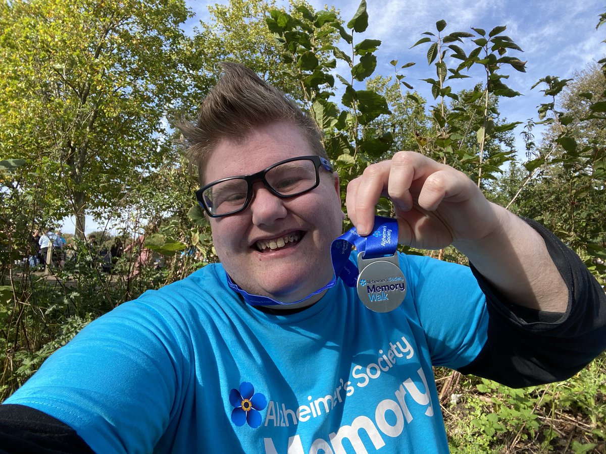 UKEndeavour's tweet image. Completed the #memorywalk today in 1 hour and 20 minutes. Weather was lovely and very proud I could walk for Nan.