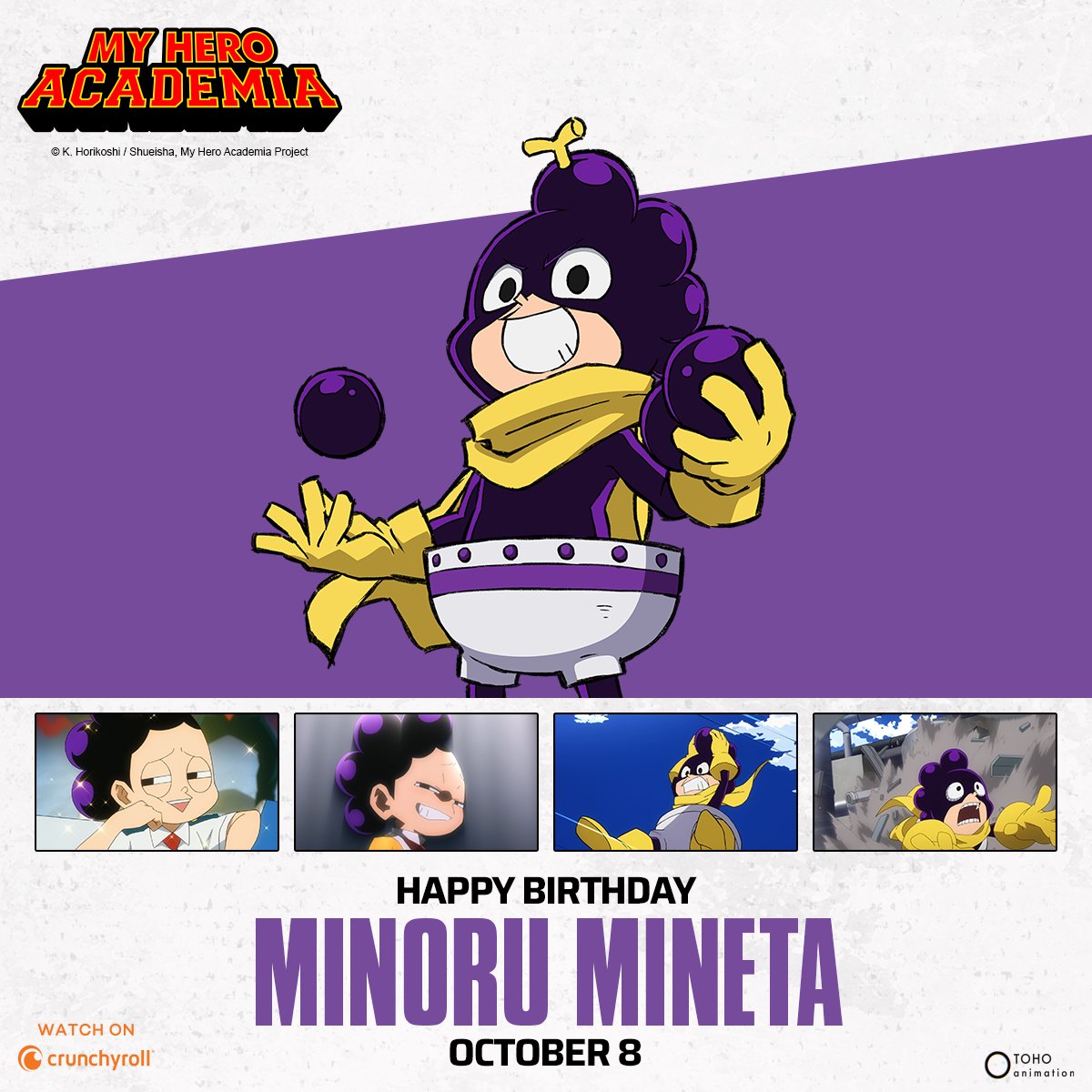 Happy birthday, Mineta! 🍇